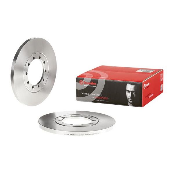 Brembo 08.A530.10 2x Brake Discs Pair Solid