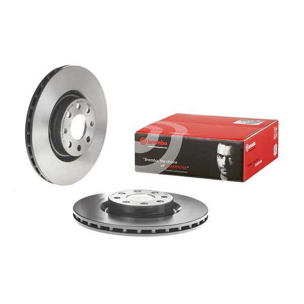 Brembo 09.4939.31 2x Brake Discs Pair Vented