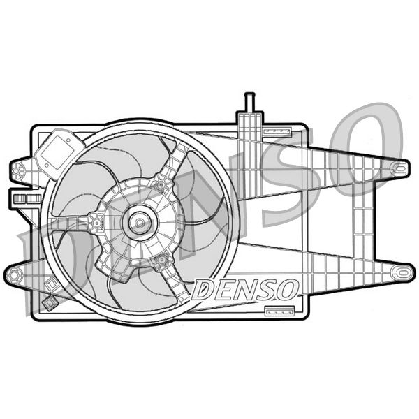 Denso DER09040 Radiator Fan