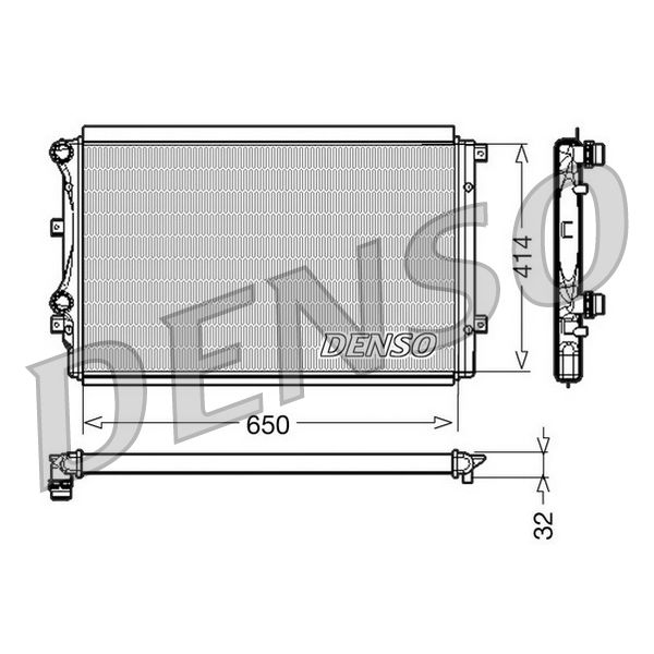 Denso DRM32015 Radiator