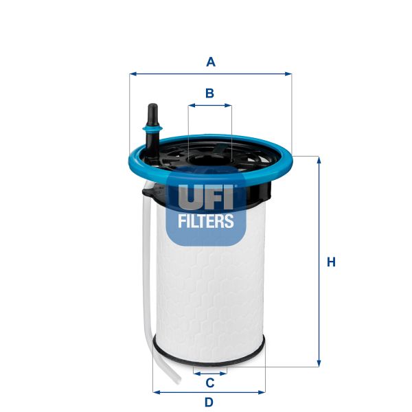 UFI 26.052.00 Fuel Filter
