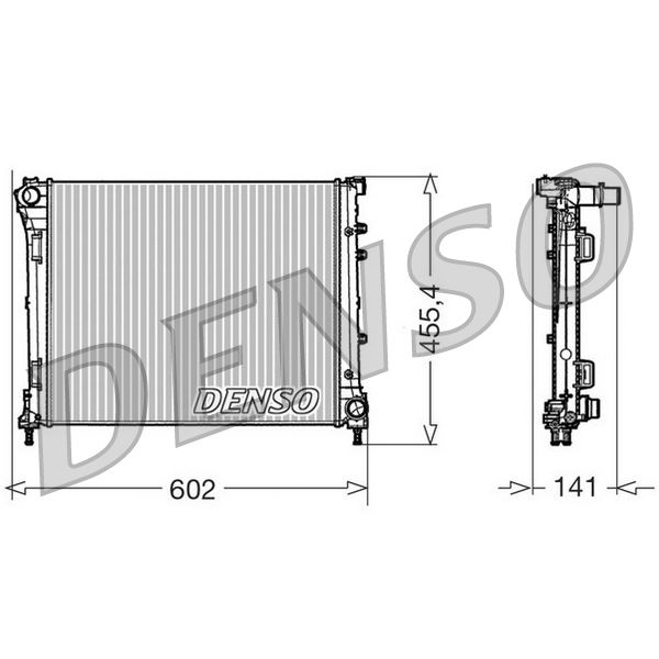 Denso DRM09160 Radiator