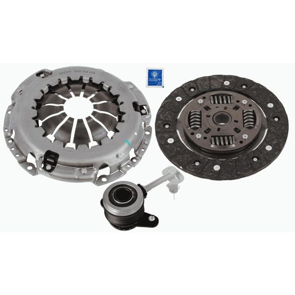 Sachs 3000990580 Clutch Kit 3pc (Cover+Plate+CSC)