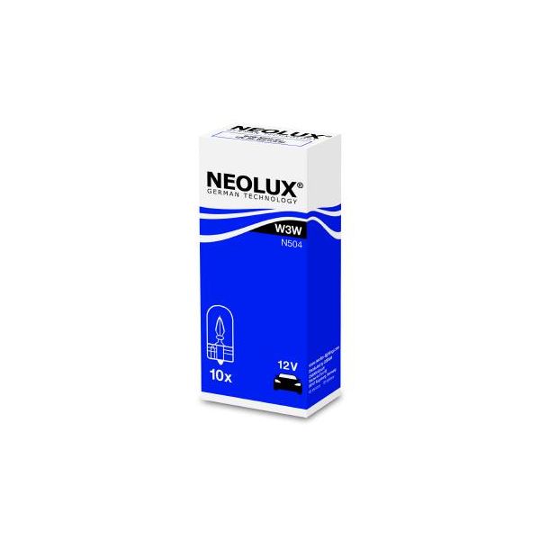 Neolux N504 (U10) 12v 3w Wedge