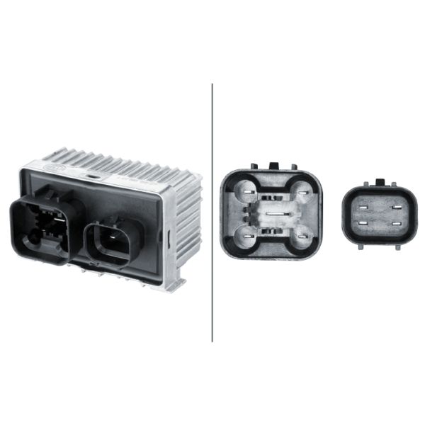 Hella 4RV008188-671 Glow Plug Control Unit