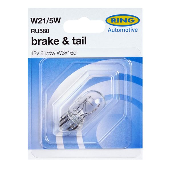 Ring Automotive RU580 12v 21/5w W21/5w W3x16q Brake/Tail