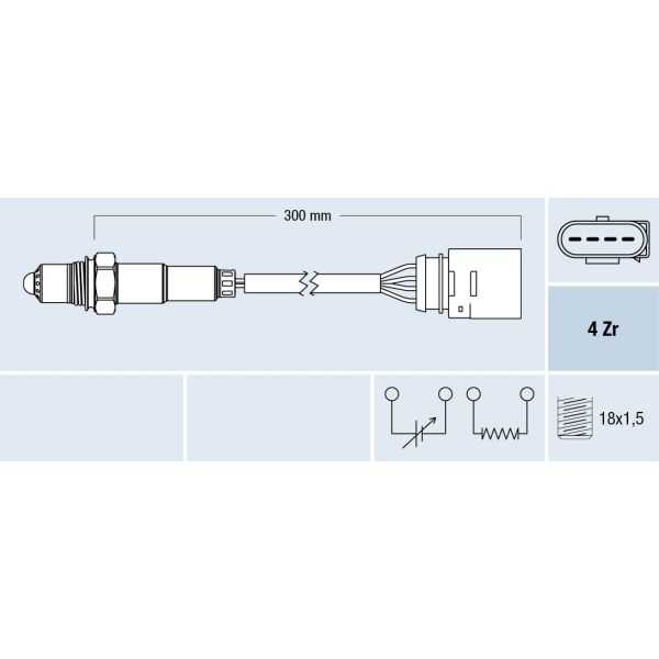 Cambiare VE381854 Lambda Sensor