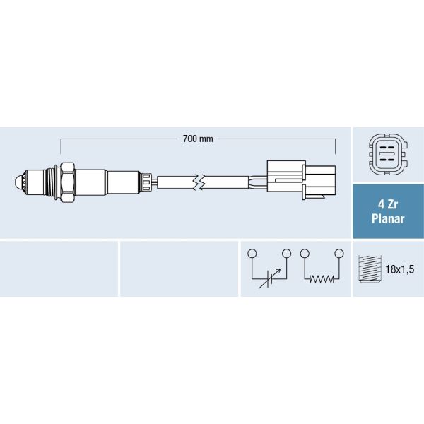 Cambiare VE381864 Lambda Sensor