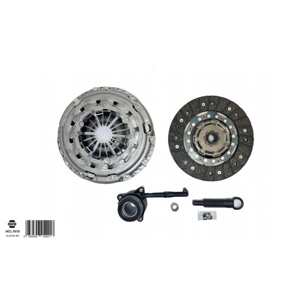 NAPA NCL1015 Clutch Kit 3pc (Cover+Plate+CSC)