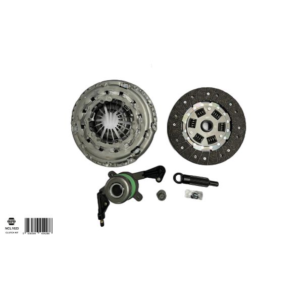 NAPA NCL1023 Clutch Kit 3pc (Cover+Plate+CSC)