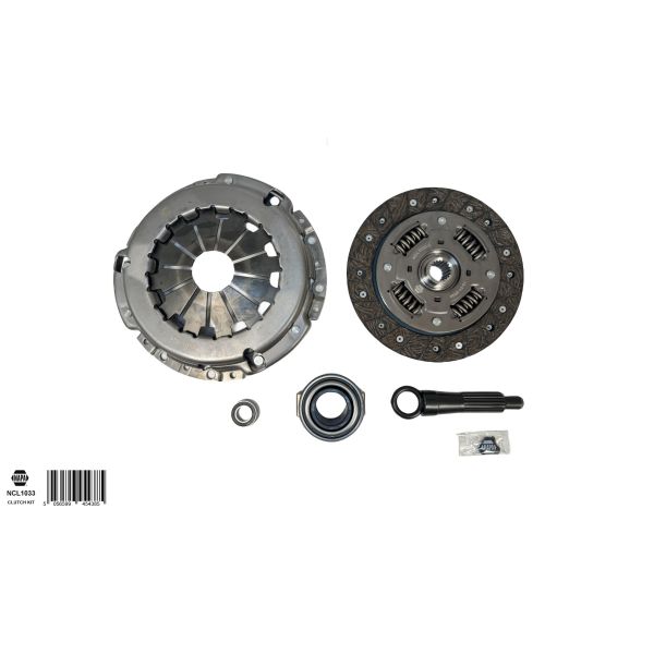 NAPA NCL1033 Clutch Kit 3pc (Cover+Plate+Releaser)