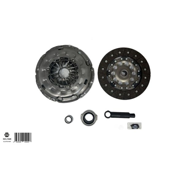 NAPA NCL1045 Clutch Kit 3pc (Cover+Plate+Releaser)