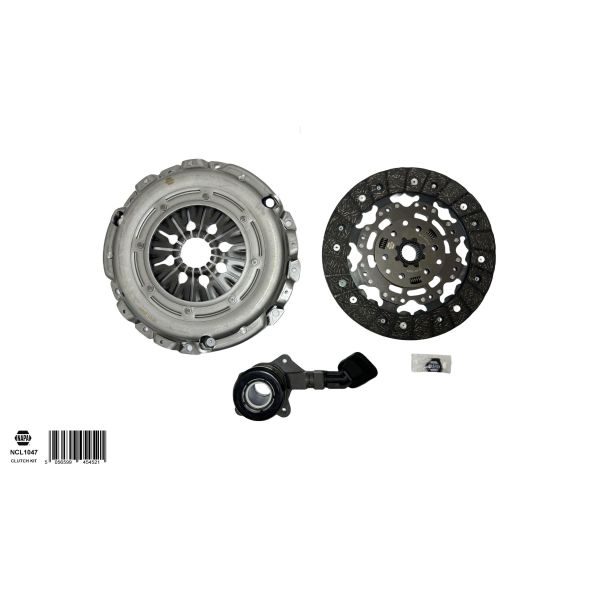 NAPA NCL1047 Clutch Kit 3pc (Cover+Plate+CSC)