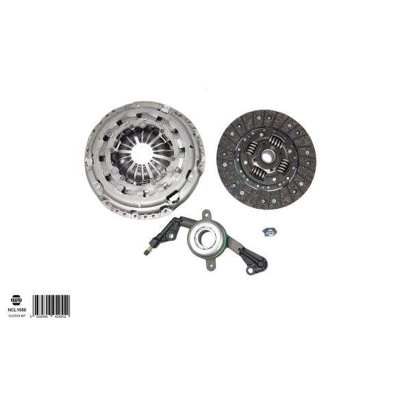 NAPA NCL1050 Clutch Kit 3pc (Cover+Plate+CSC)