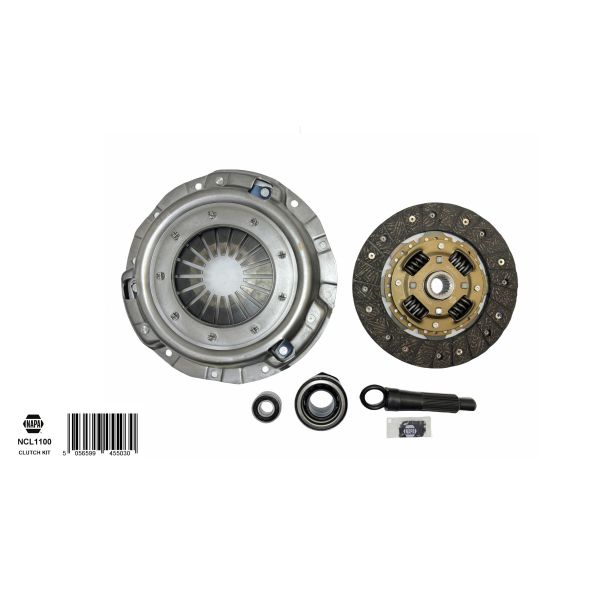NAPA NCL1100 Clutch Kit 3pc (Cover+Plate+Releaser)