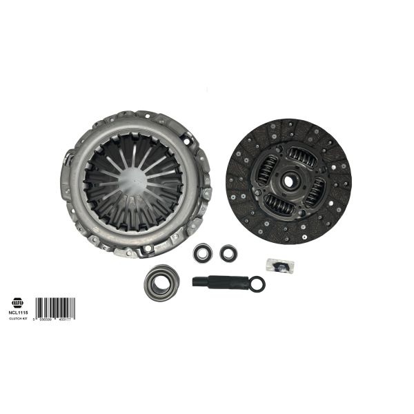 NAPA NCL1115 Clutch Kit 3pc (Cover+Plate+Releaser)
