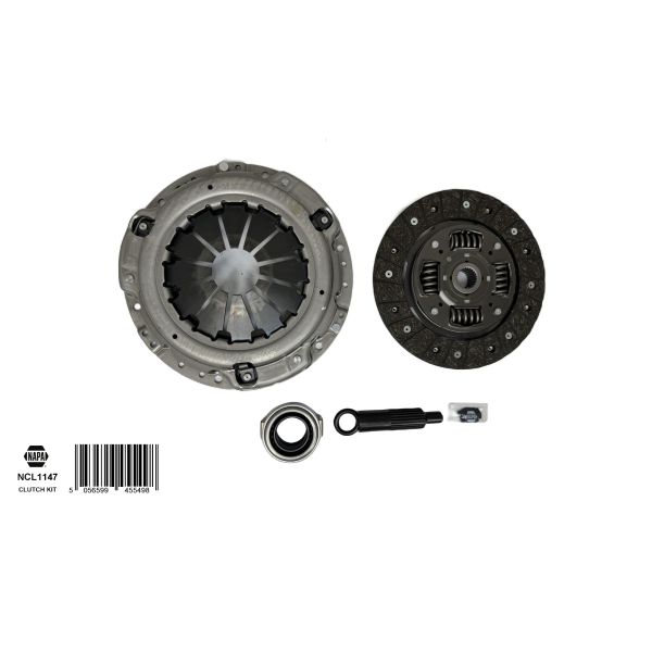 NAPA NCL1147 Clutch Kit 3pc (Cover+Plate+Releaser)