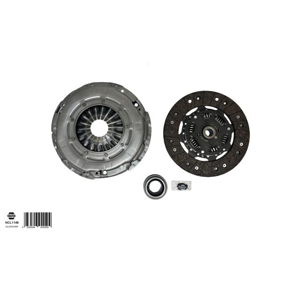 NAPA NCL1148 Clutch Kit 3pc (Cover+Plate+Releaser)