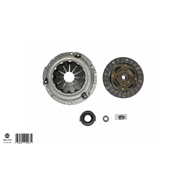NAPA NCL1161 Clutch Kit 3pc (Cover+Plate+Releaser)