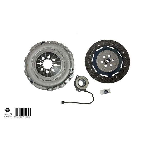 NAPA NCL1179 Clutch Kit 3pc (Cover+Plate+CSC)