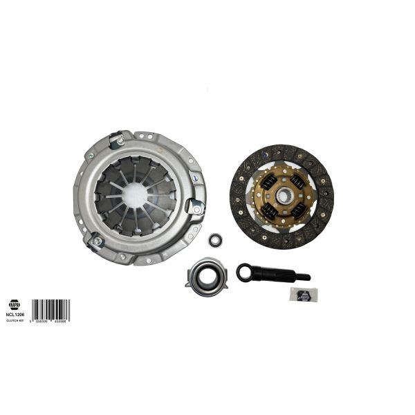 NAPA NCL1206 Clutch Kit 3pc (Cover+Plate+Releaser)