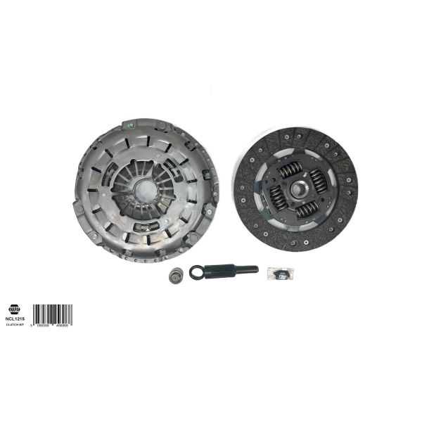 NAPA NCL1215 Clutch Kit 3pc (Cover+Plate+Releaser)