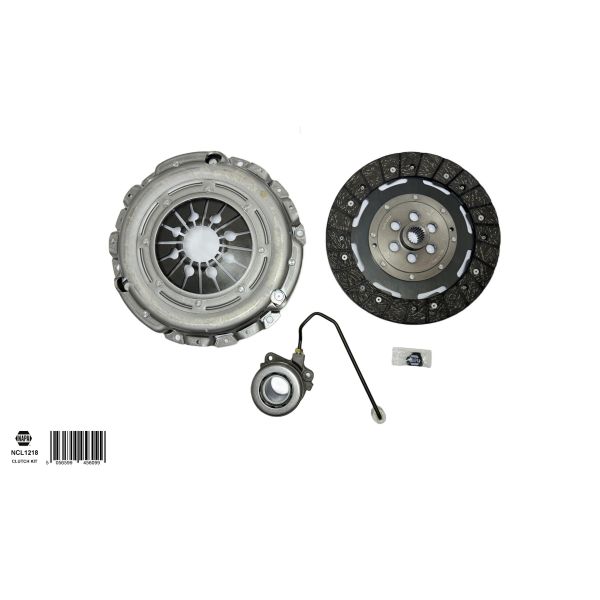 NAPA NCL1218 Clutch Kit 3pc (Cover+Plate+CSC)