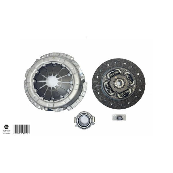 NAPA NCL1223 Clutch Kit 3pc (Cover+Plate+Releaser)