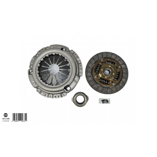 NAPA NCL1248 Clutch Kit 3pc (Cover+Plate+Releaser)