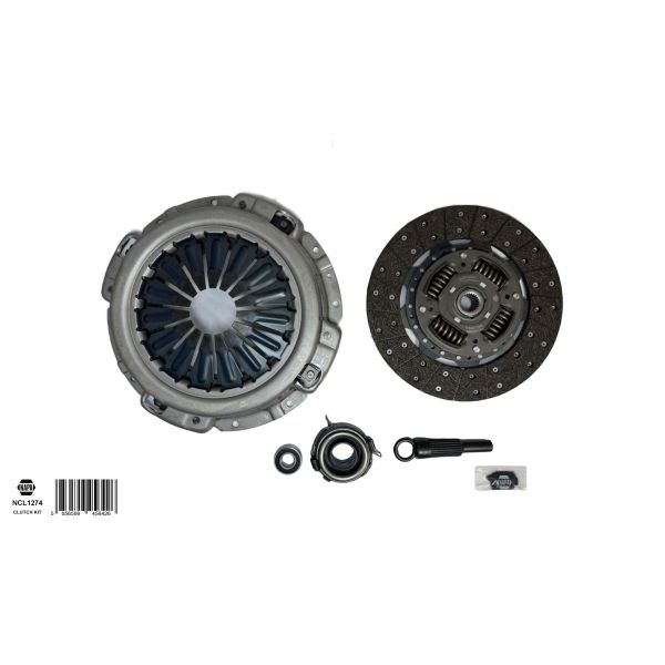NAPA NCL1274 Clutch Kit 3pc (Cover+Plate+Releaser)