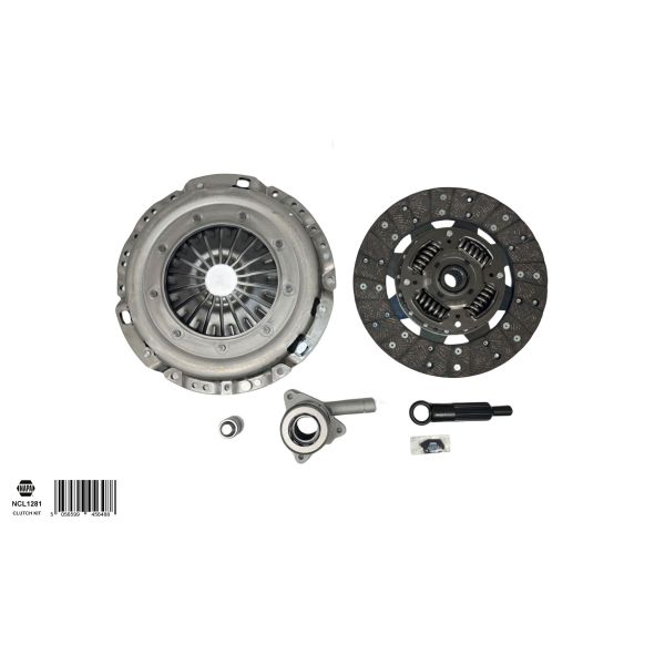 NAPA NCL1281 Clutch Kit 3pc (Cover+Plate+CSC)