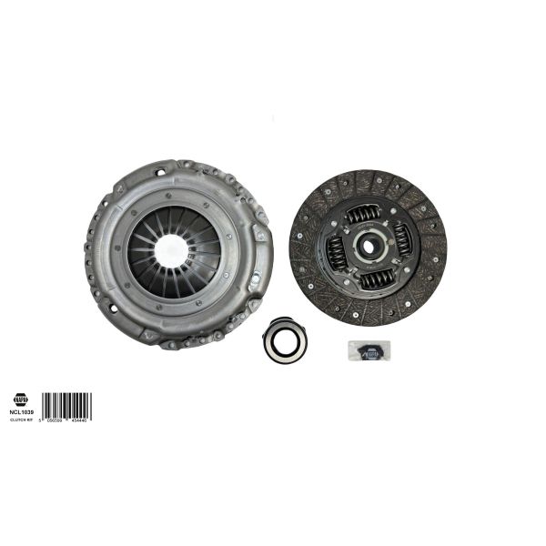 NAPA NCL1039 Clutch Kit 3pc (Cover+Plate+Releaser)