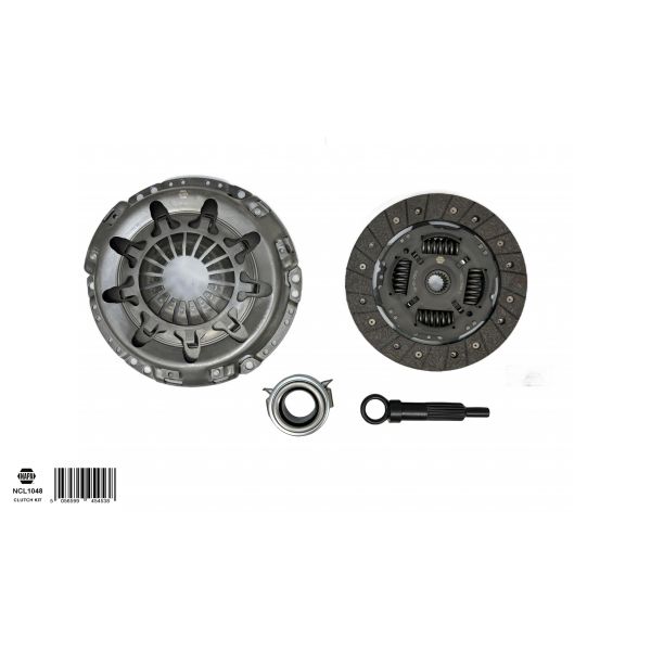 NAPA NCL1048 Clutch Kit 3pc (Cover+Plate+Releaser)