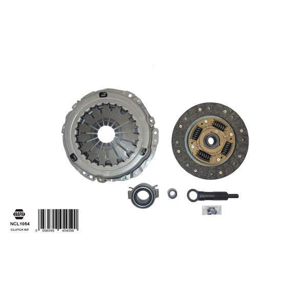 NAPA NCL1054 Clutch Kit 3pc (Cover+Plate+Releaser)