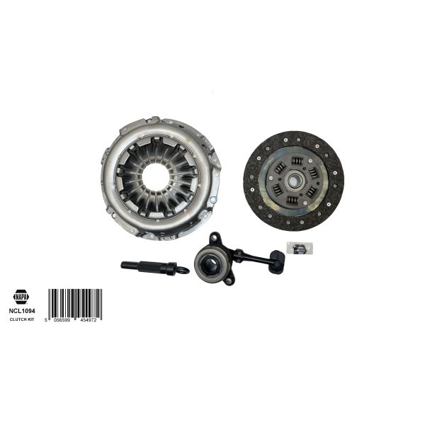 NAPA NCL1094 Clutch Kit 3pc (Cover+Plate+CSC)