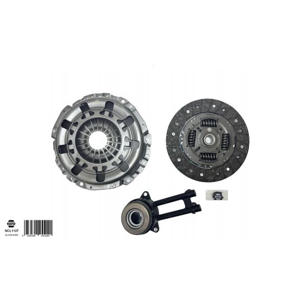 NAPA NCL1127 Clutch Kit 3pc (Cover+Plate+CSC)