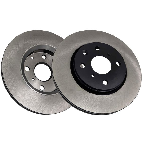 NAPA NBD5005 2x Brake Discs Pair Vented
