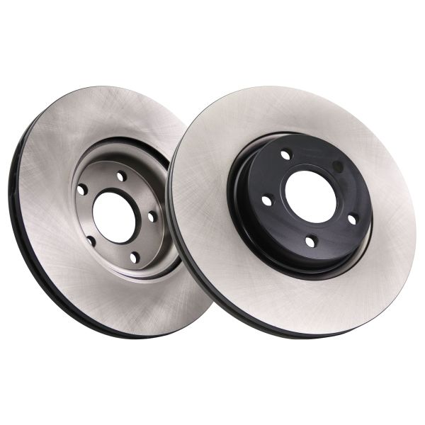 NAPA NBD5271 2x Brake Discs Pair Vented