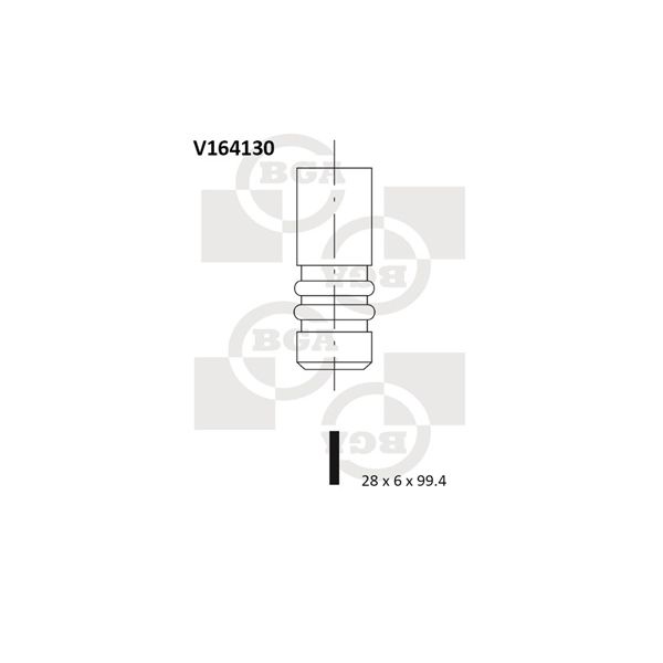 BGA V164130 Inlet Valve