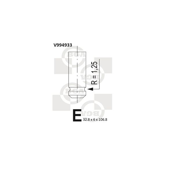 BGA V994933 Inlet Valve
