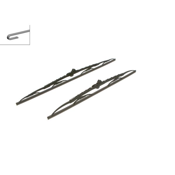 Bosch 3397001543 2x Wiper Blades (Pair)