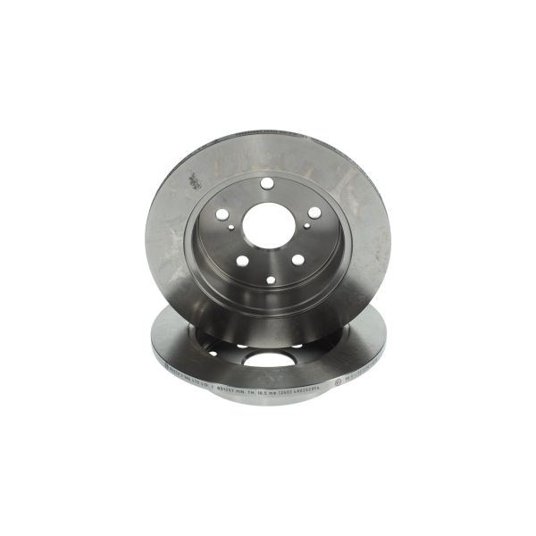 Bosch 0986479419 2x Brake Discs Pair Solid