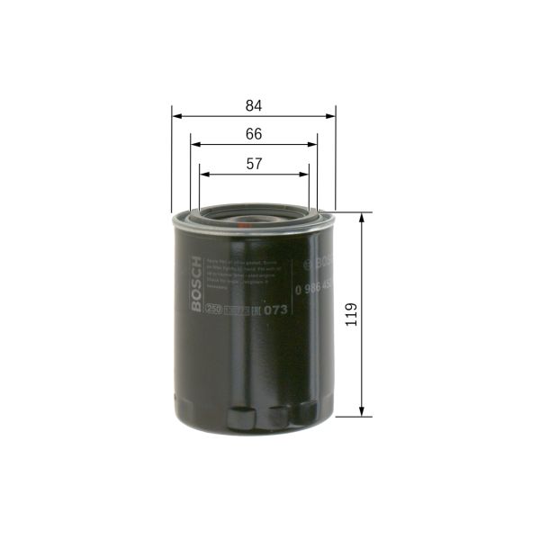 Bosch 0986452000 Oil Filter