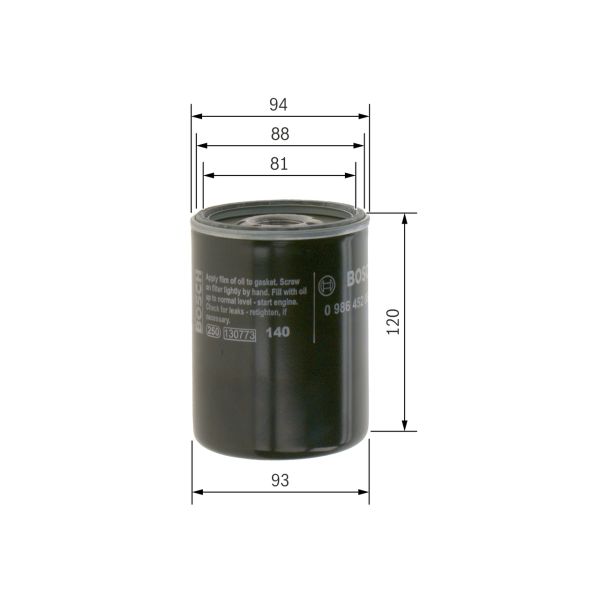 Bosch 0986452064 Oil Filter