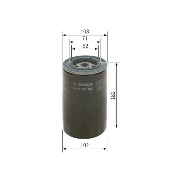 Bosch 0451302182 Oil Filter