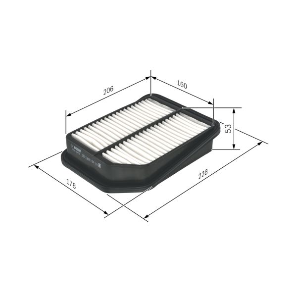 Bosch F026400125 Air Filter
