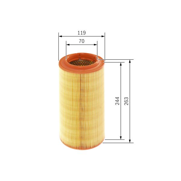 Bosch 1457433538 Air Filter