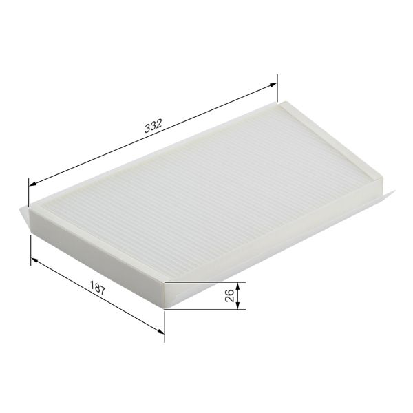 Bosch 1987432070 Pollen / Cabin Filter