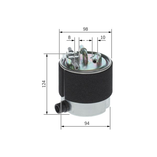 Bosch F026402125 Fuel Filter
