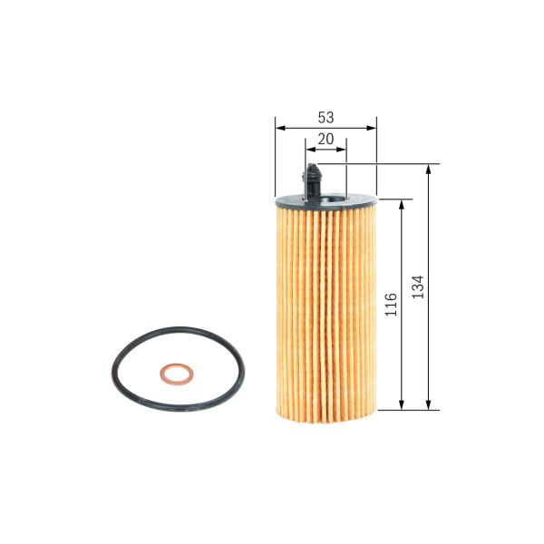 Bosch F026407205 Oil Filter